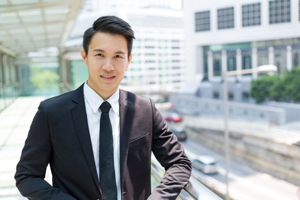 นักธุรกิจหนุ่ม